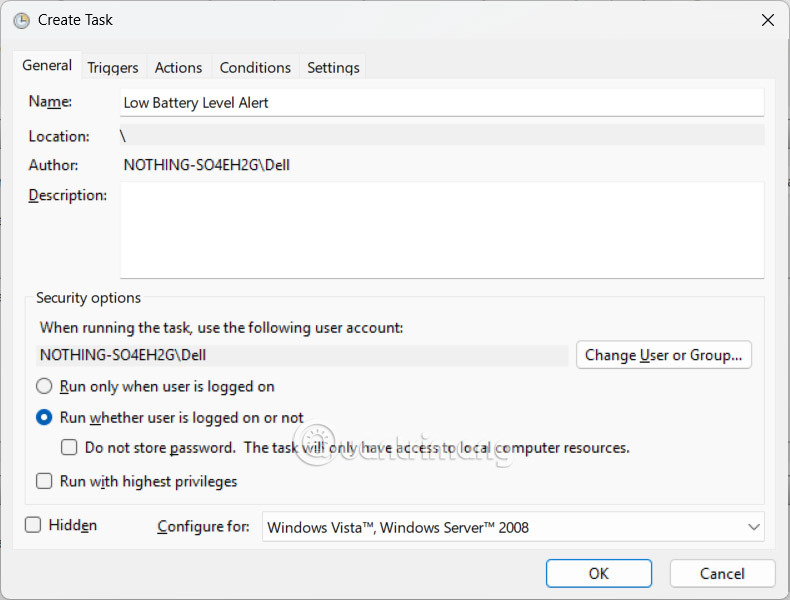 How to enable low battery warning on Windows 11 Picture 8