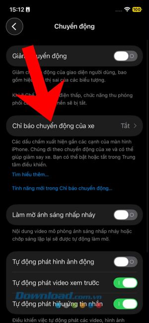 images 4 of How to enable motion sickness reduction mode on iPhone