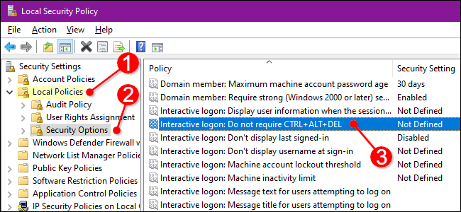 images 1 of How to enable or disable Secure Sign-In on Windows 10, Windows 11