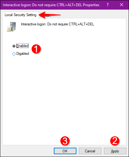 images 1 of How to enable or disable Secure Sign-In on Windows 10, Windows 11
