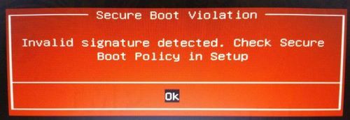 Picture 2 of How to enable or disable UEFI Secure Boot in BIOS