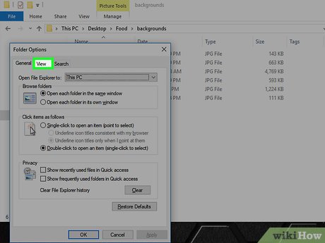 How to Enable Photo Previews in Folders (Windows 10) Picture 5