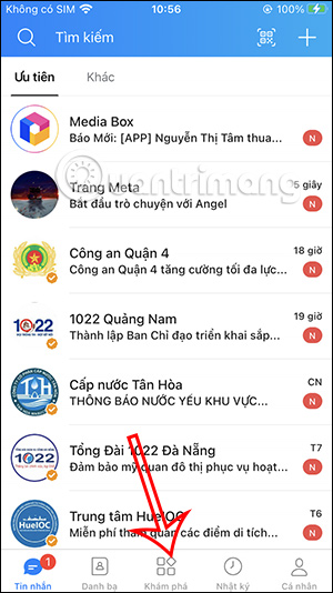 images 1 of How to enable the Discover Friends feature on Zalo (latest version)