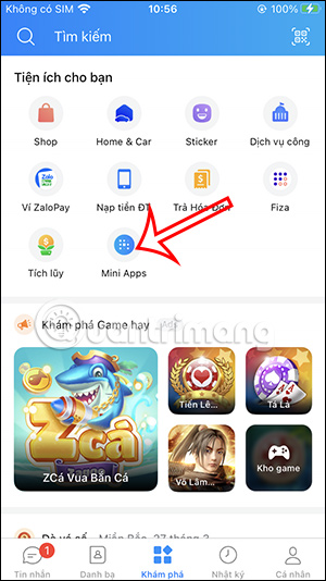 images 2 of How to enable the Discover Friends feature on Zalo (latest version)