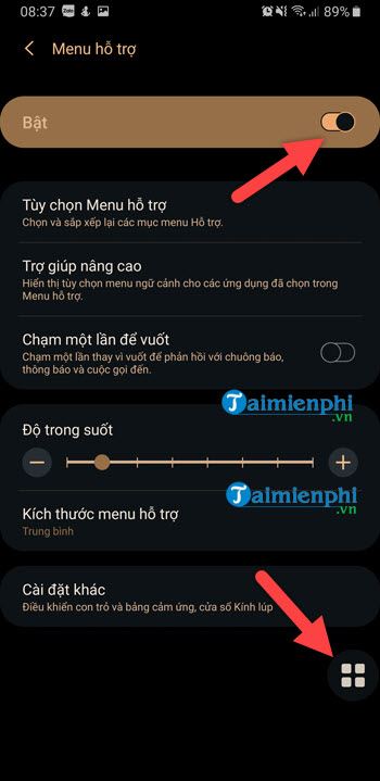 Picture 4 of How to enable the virtual Home button on a Samsung phone.