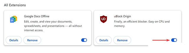 How to enable uBlock Origin and Manifest V2 extensions on Chrome Picture 3