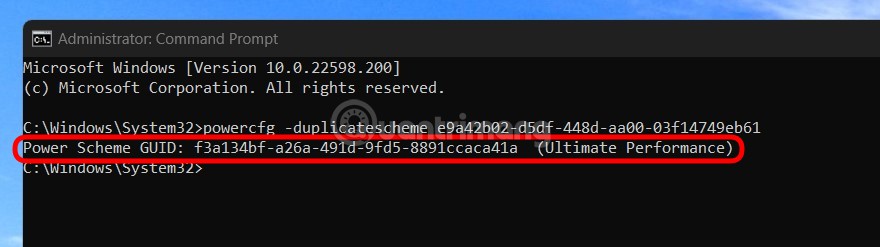 How to enable Ultimate Performance to optimize performance on Windows 10/11 Picture 8