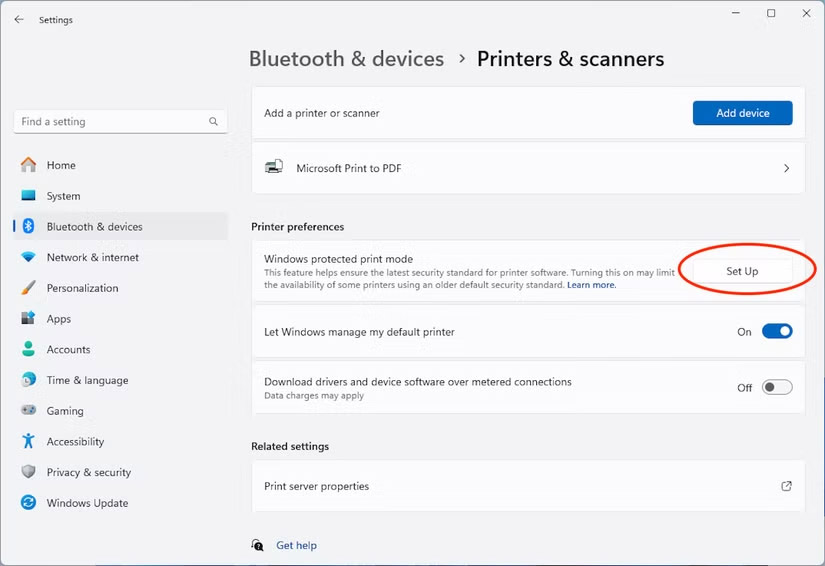 How to enable Windows Protected Print on Windows 11 Picture 1