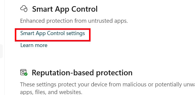 How to enable/disable Smart App Control Windows 11 Picture 7