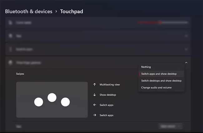 How to enable/disable touchpad gestures on Windows 11 Picture 7