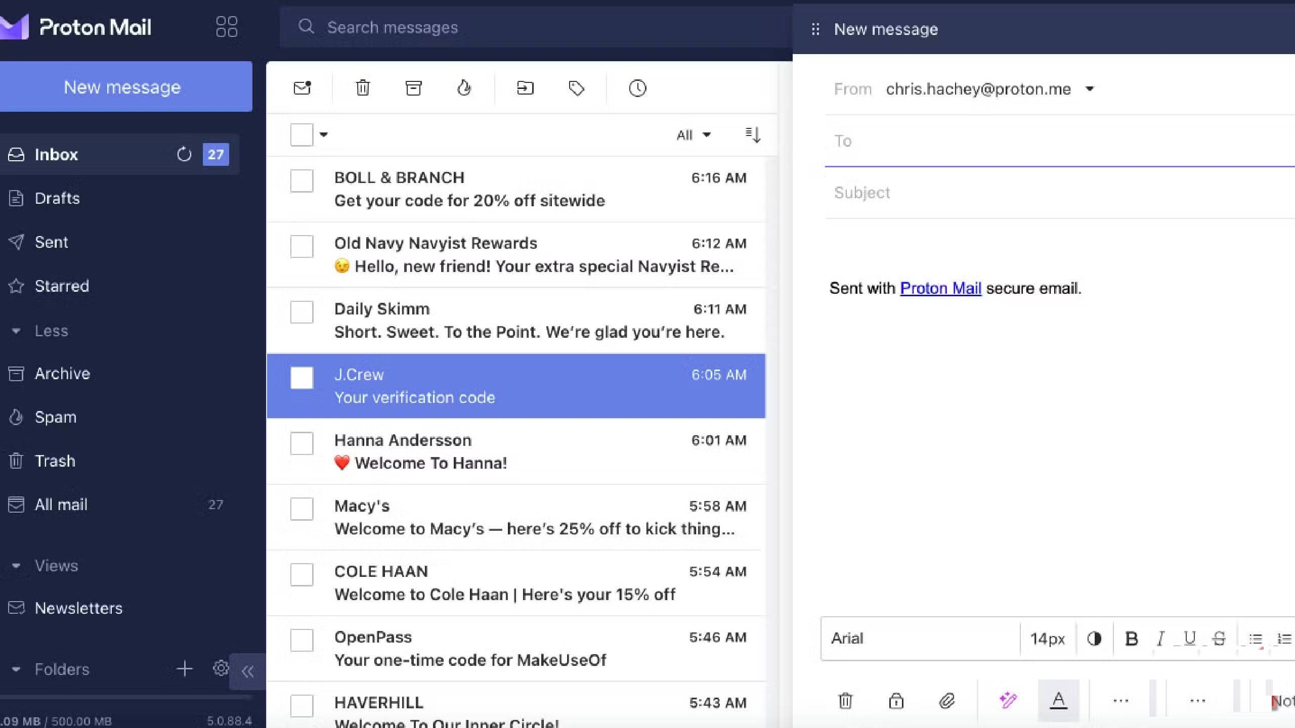 How to encrypt email with Proton Mail Picture 2