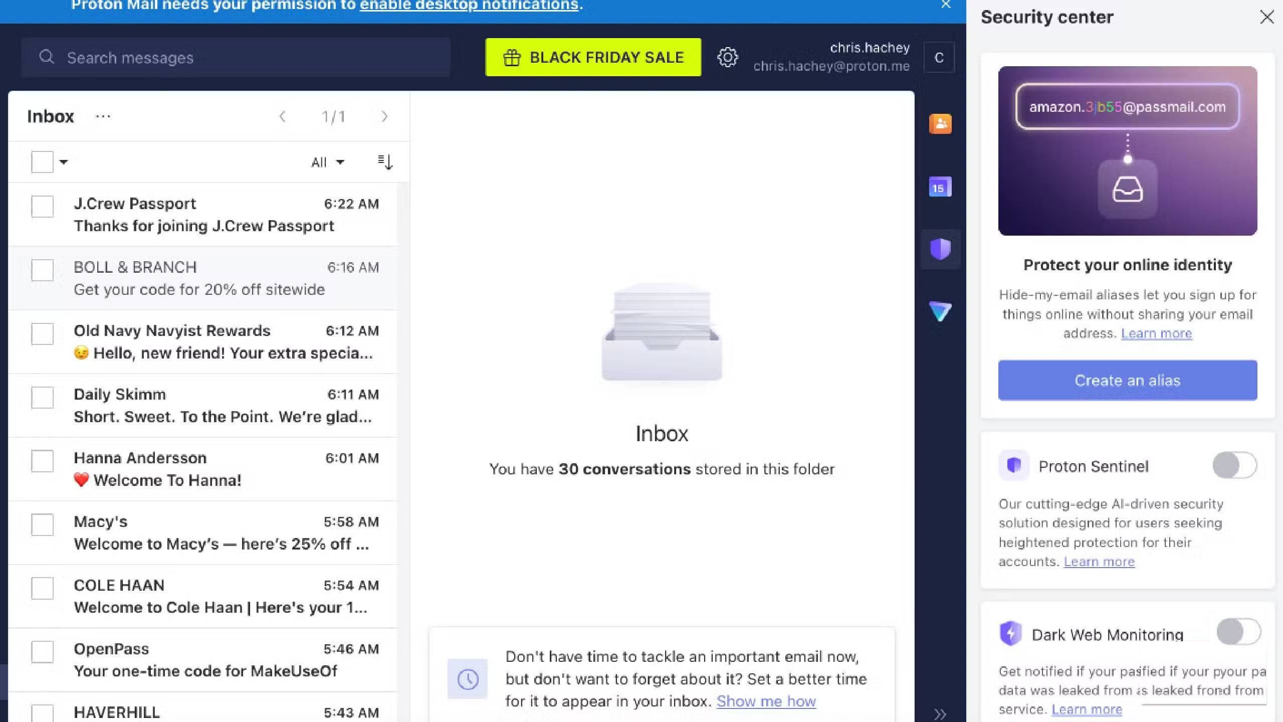How to encrypt email with Proton Mail Picture 4