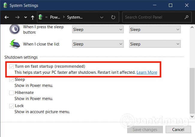 How to enter BIOS (UEFI) on Windows 10, how to fix the error of not being able to enter BIOS Win 10 Picture 18