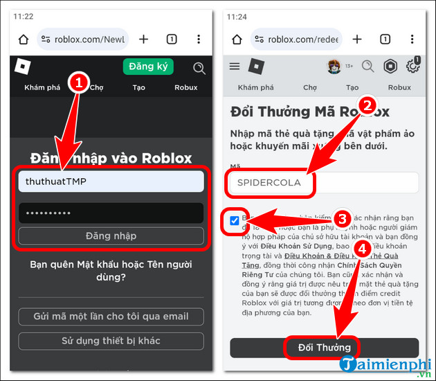 Picture 2 of How to enter Roblox codes on your phone, PC, or laptop.