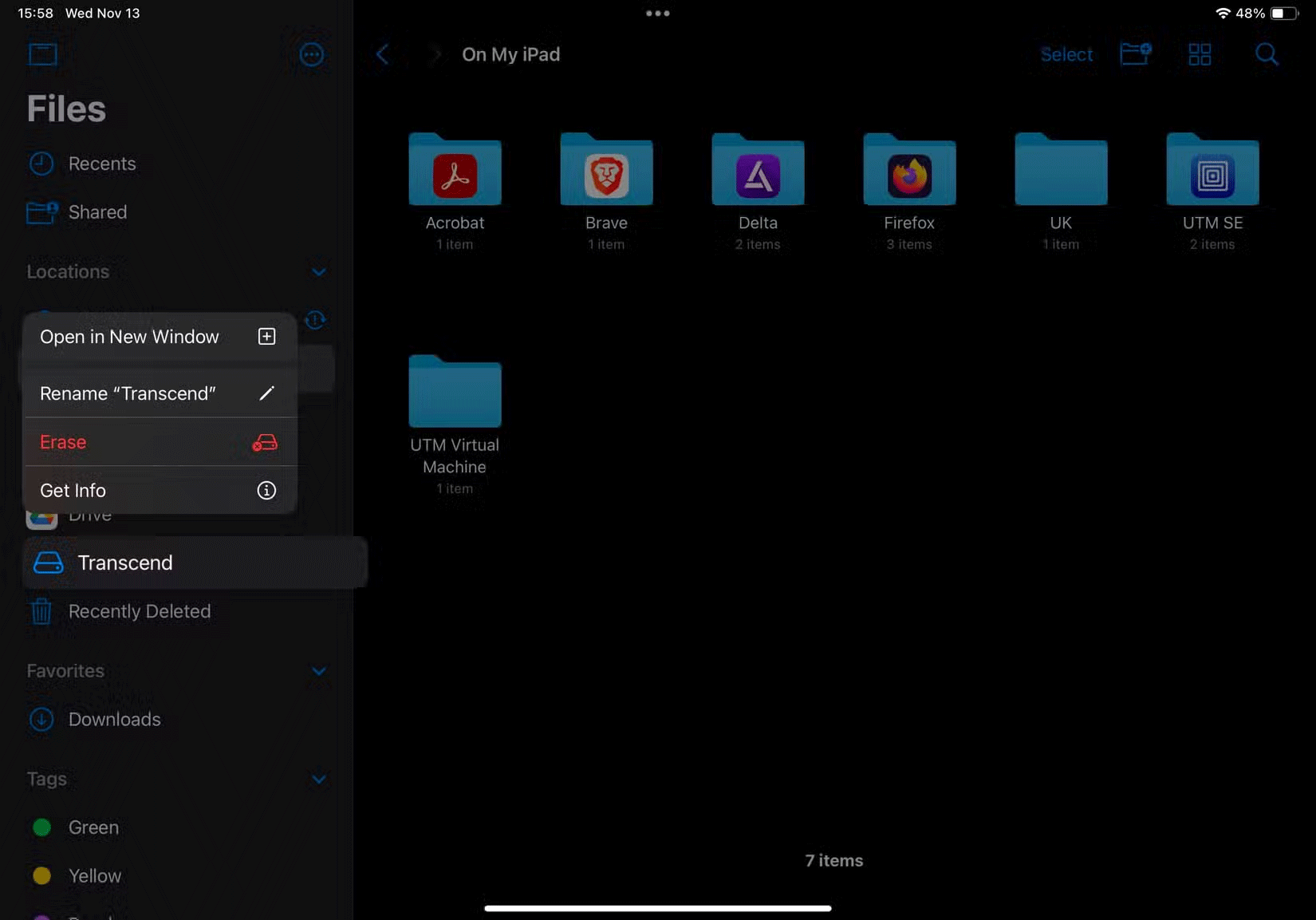 How to Erase and Format External Hard Drive on iPhone/iPad Picture 1