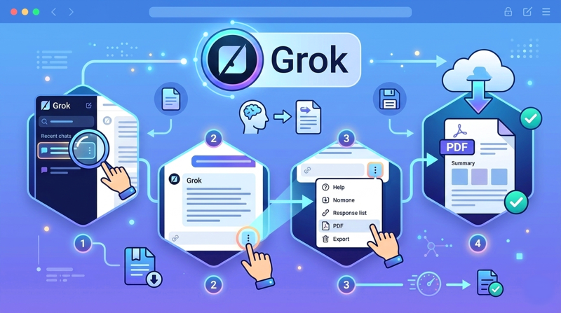 How to export a PDF file in Grok Picture 3