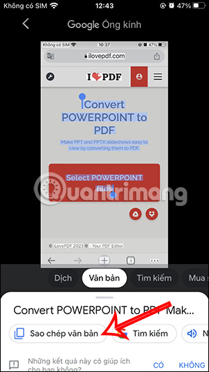 How to extract and copy text from photos in Google Photos Picture 9