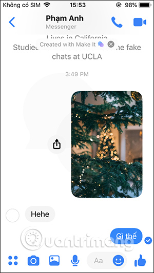 Picture 24 of How to fake iPhone messages, create fake Messenger messages.