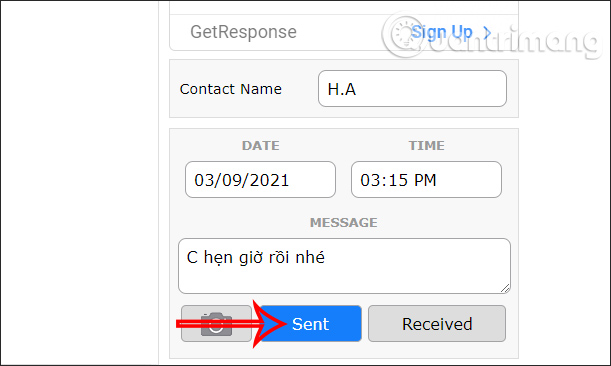 Picture 5 of How to fake iPhone messages, create fake Messenger messages.