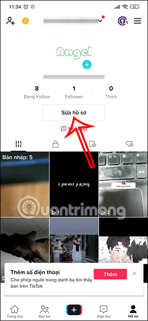 How to fake TikTok blue tick Picture 4