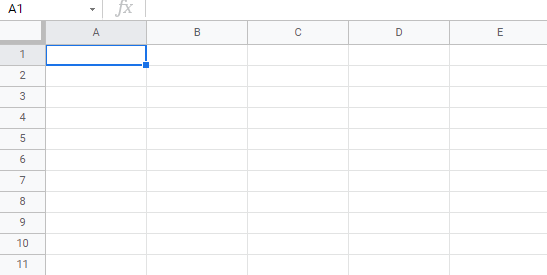 Picture 1 of How to fill in data in Google Sheets