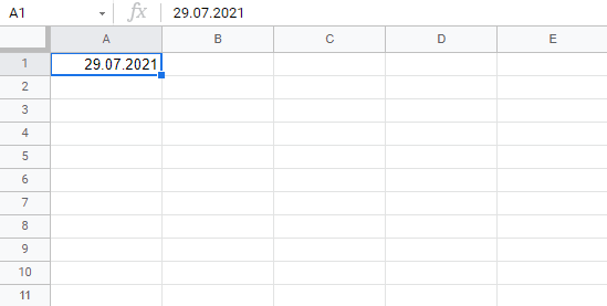 Picture 12 of How to fill in data in Google Sheets