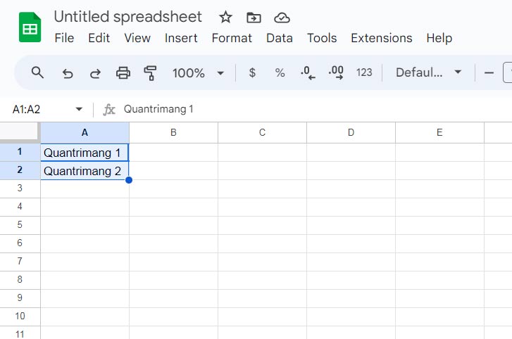 Picture 14 of How to fill in data in Google Sheets