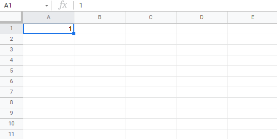 Picture 6 of How to fill in data in Google Sheets
