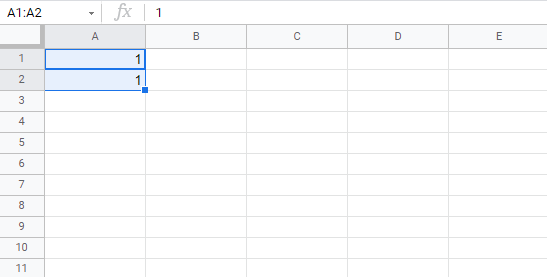 Picture 7 of How to fill in data in Google Sheets