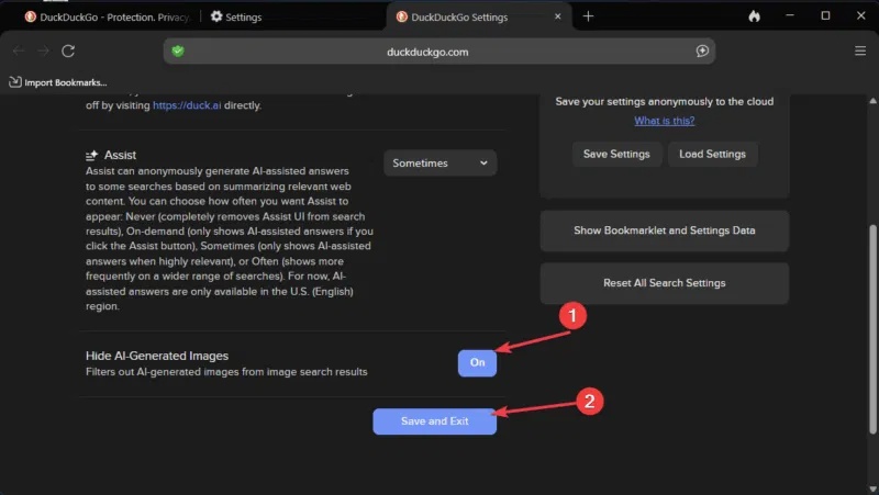 How to filter AI-generated images in DuckDuckGo search results Picture 5