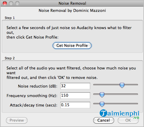 Picture 3 of How to filter noise using Audacity