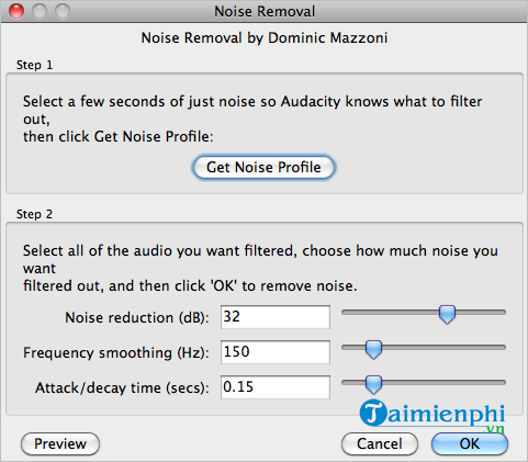 Picture 5 of How to filter noise using Audacity