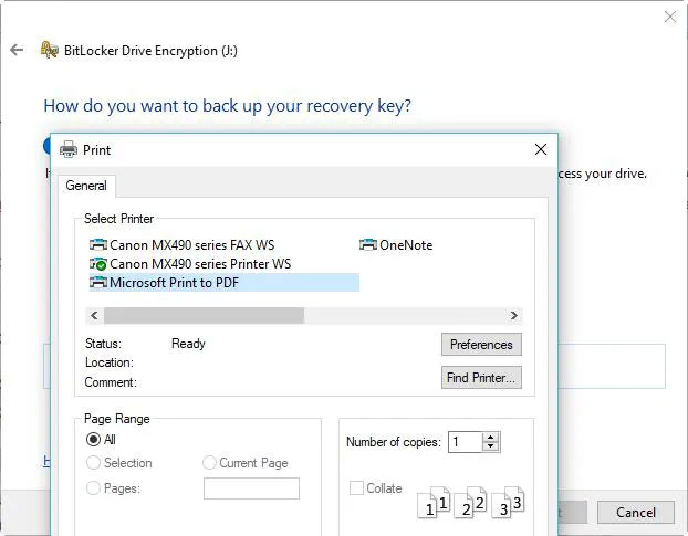 How to Find BitLocker Recovery Key in Windows 10 Picture 4