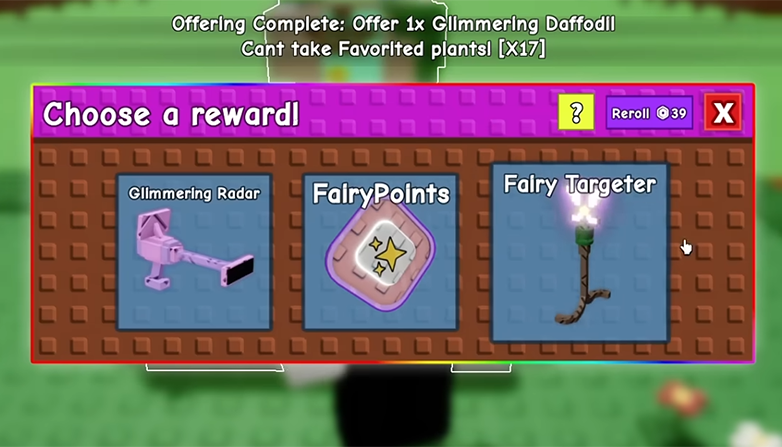How to find Fairy Targeter Grow a Garden and how to use it Picture 2