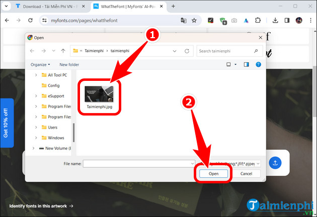 How to find fonts using images online accurately and for free Picture 2