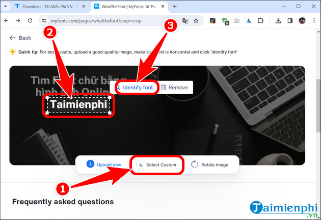 How to find fonts using images online accurately and for free Picture 3