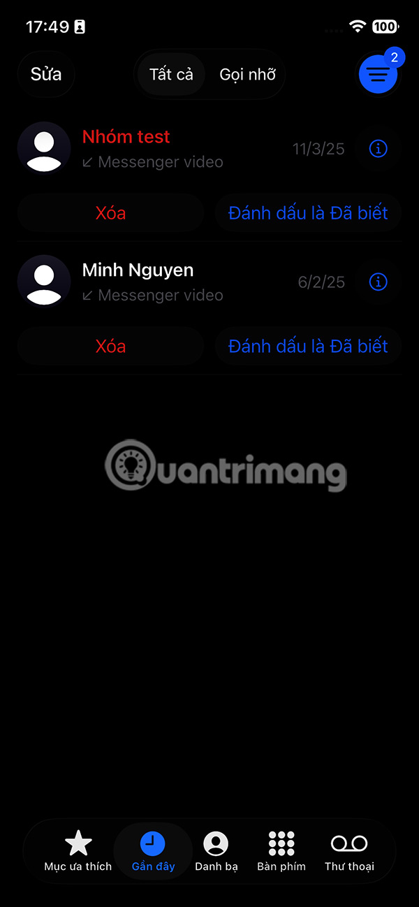 How to find missed calls from unknown numbers on iPhone Picture 4