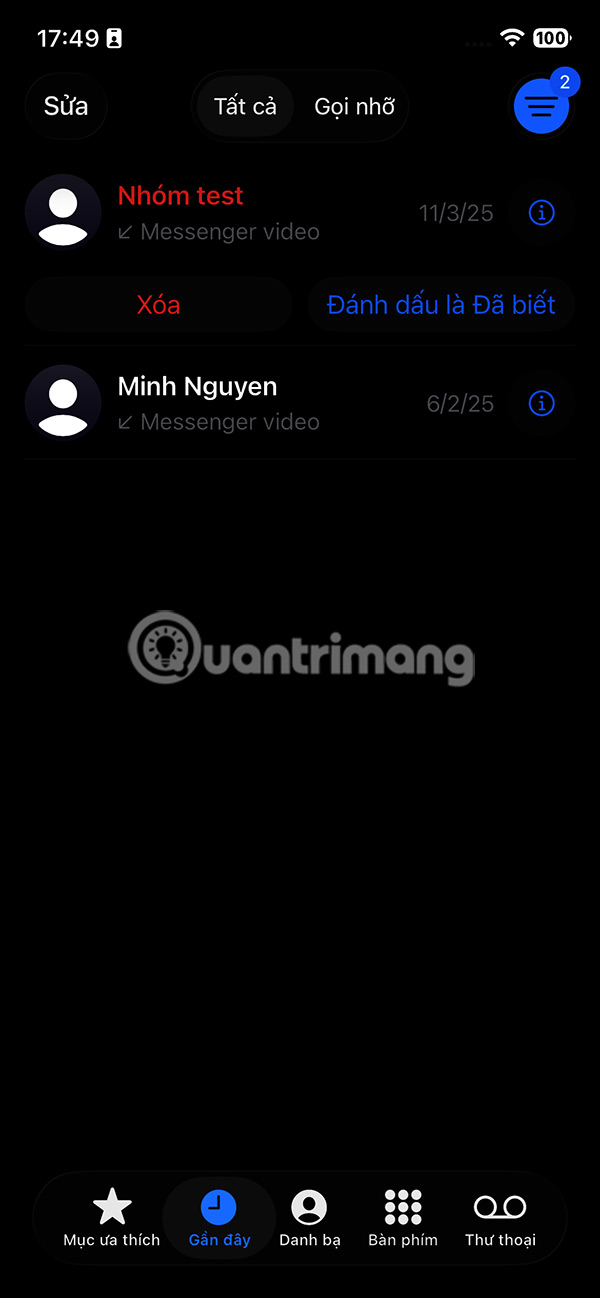 How to find missed calls from unknown numbers on iPhone Picture 5