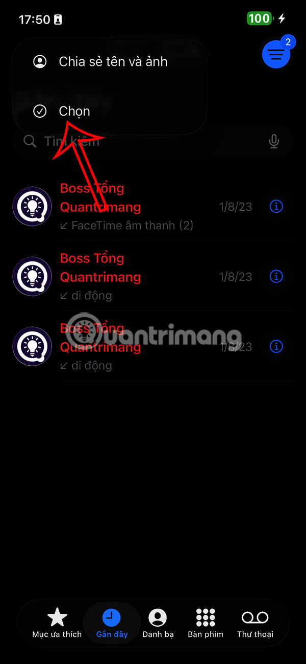 How to find missed calls from unknown numbers on iPhone Picture 7