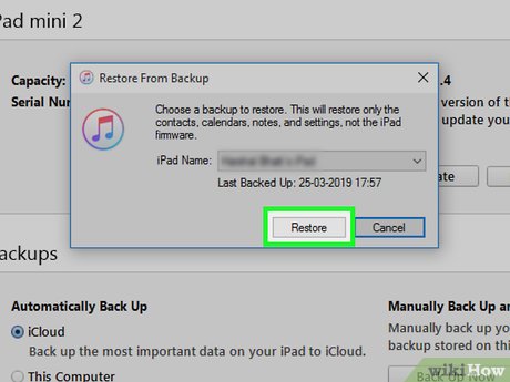 How to Fix a Disabled iPad Picture 12