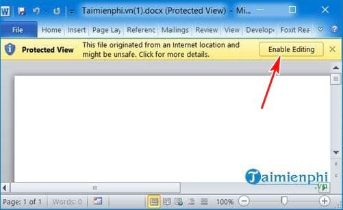 Picture 5 of How to fix a Word file showing 'Read Only,' disable Read Only mode, and enable editing.