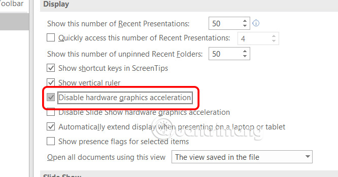 How to fix PowerPoint screen and audio recording errors Picture 6