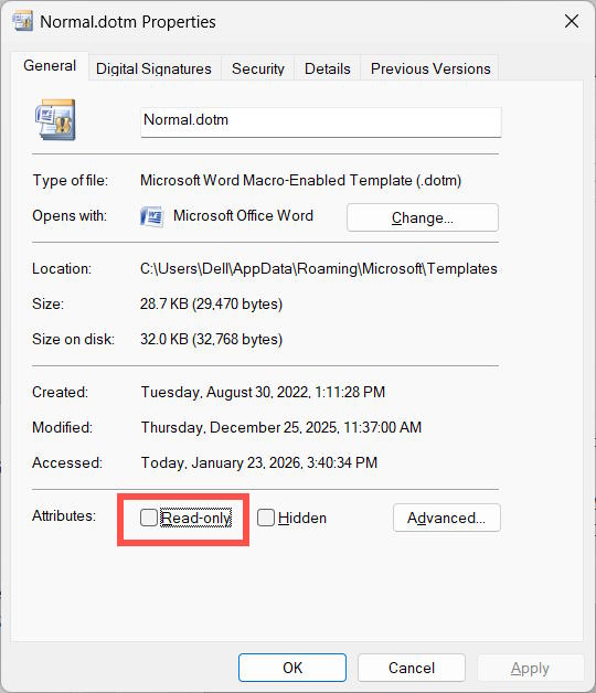 How to fix the issue of Office files automatically resetting when you exit the application. Picture 3