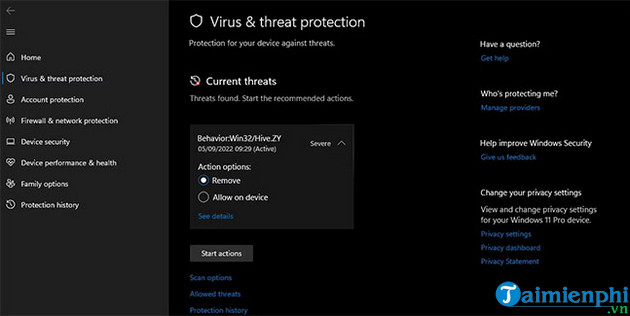 How to fix Behavior:Win32/Hive.ZY Windows Defender error quickly and most effectively Picture 1