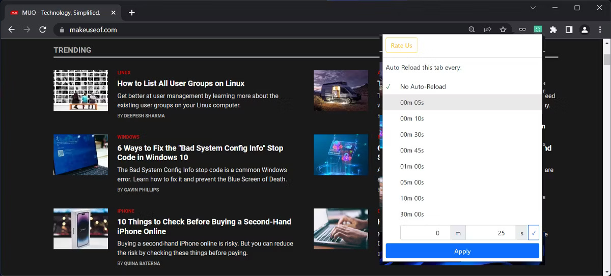 How to fix Chrome tab auto-refresh error Picture 5