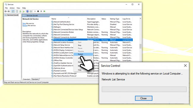 How to fix error 0x80070422 in Windows 10, fix error 0x80070422 update Windows Picture 7