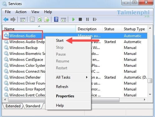How to fix error 1068 causing Windows Audio Service not to work Picture 6