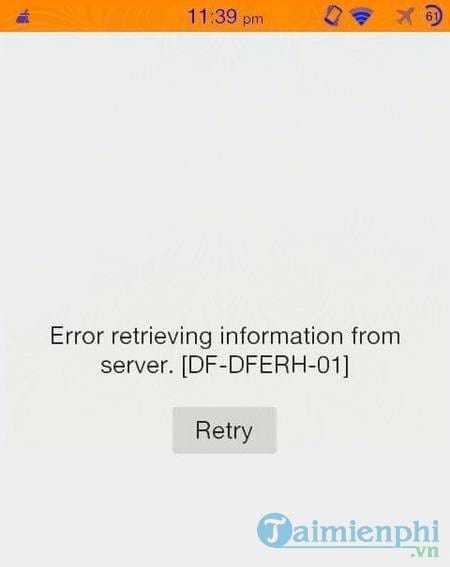 How to fix error DF-DFERH-01 on Google Play Store Picture 1