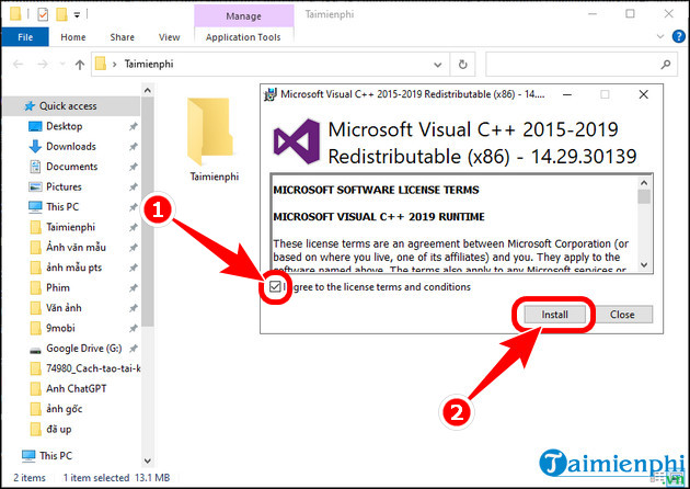 How to fix error VCRUNTIME140_1.dll was not found on Windows 10/11 Picture 3