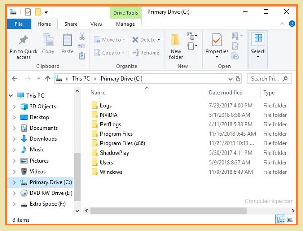 How to Fix File Explorer Missing Left Sidebar Effectively Picture 1